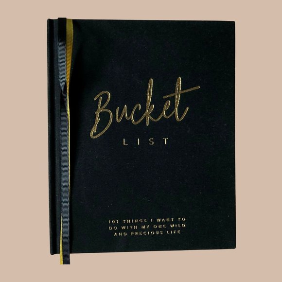 😃 Free With Any Purchase Bucket List Book Goal Setter Notebook Journal - Picture 3 of 10